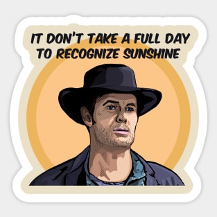 John Dorie wisdom Sticker